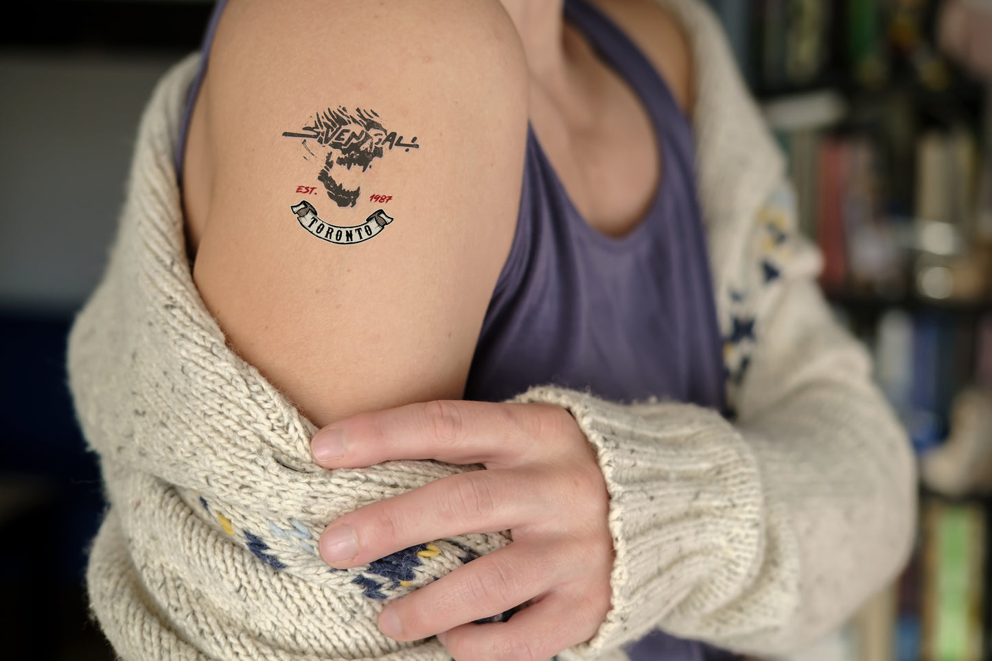 Temporary Tattoo Skull