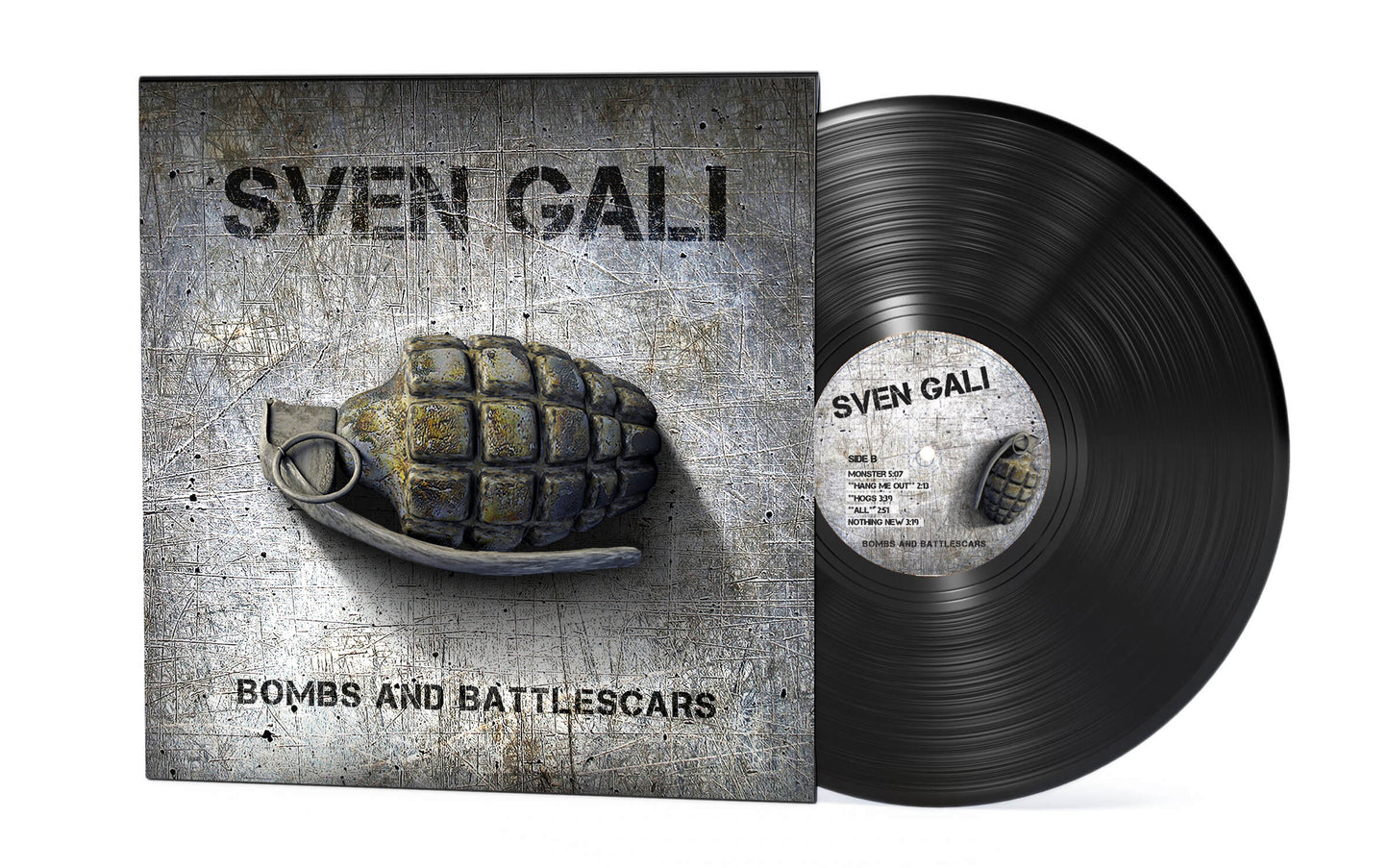 Bombs and Battlescars 2023 Black Vinyl