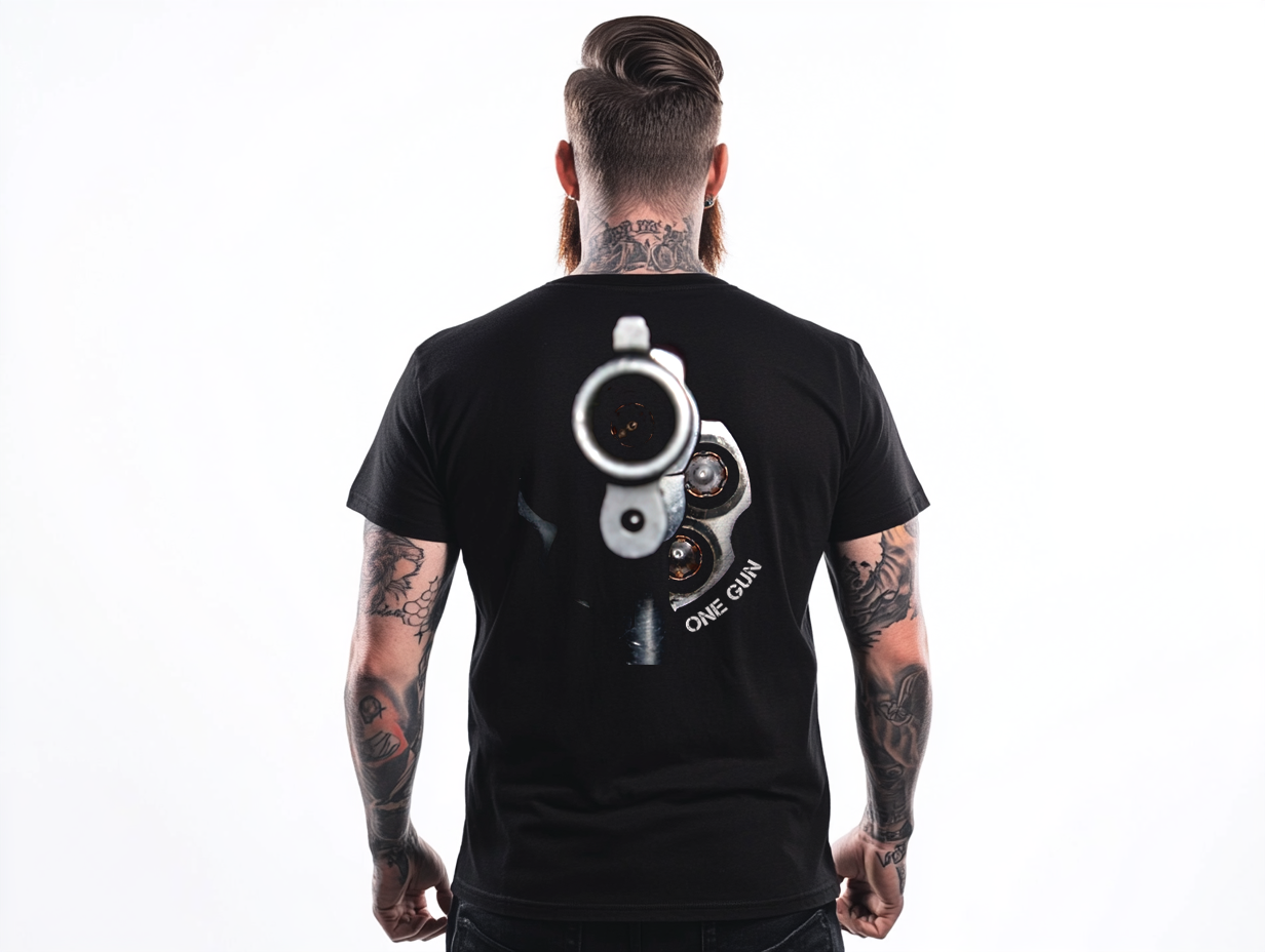 Men's One Gun Grenade T Shirt